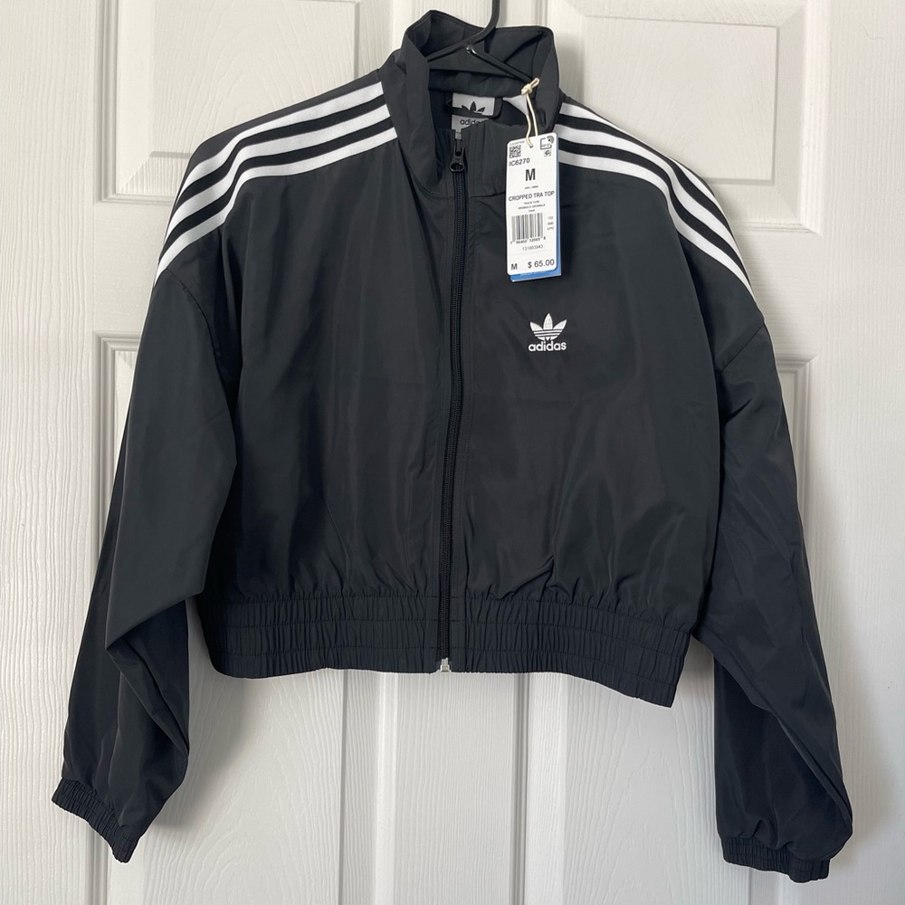 Adidas Cropped Track Jacket